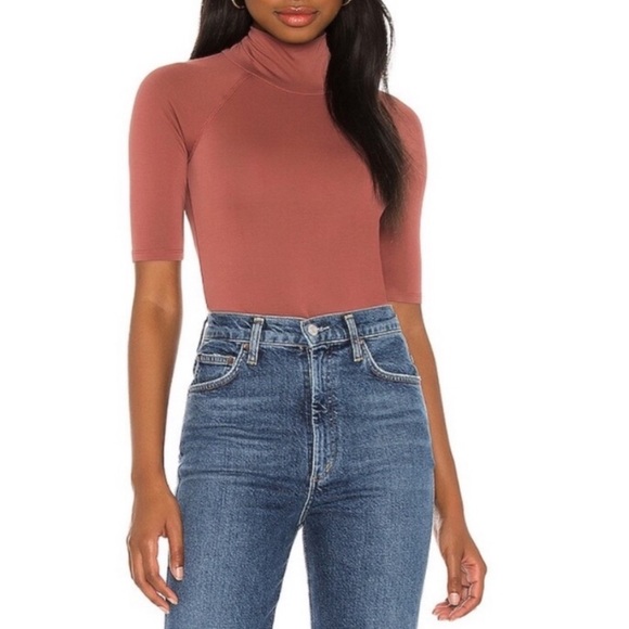 Privacy Please Frankie Bodysuit in Rosewood - Picture 1 of 5